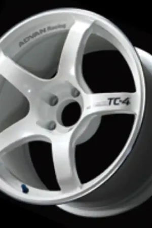 Advan TC4 16x8.0 +35 5x114.3 Racing White Metallic Wheel (No Ring) Professional Grade