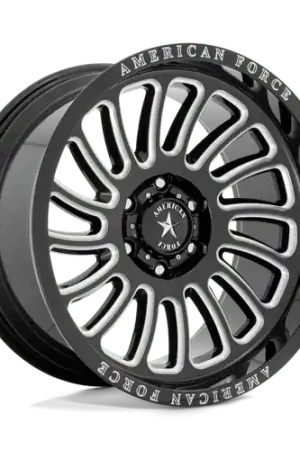 Handmade AC004 VULCAN 22X10 6X135 GBLK MILL -18 L