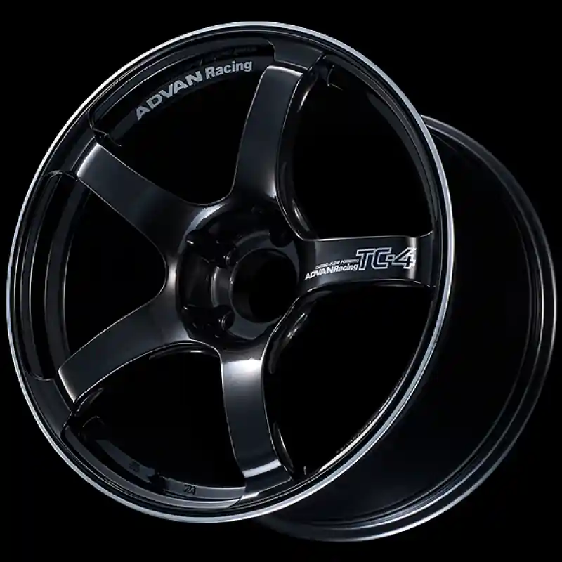 Advan TC4 18x9 +25 5x114.3 Racing Black Gunmetallic and Ring Wheel Hot Deal