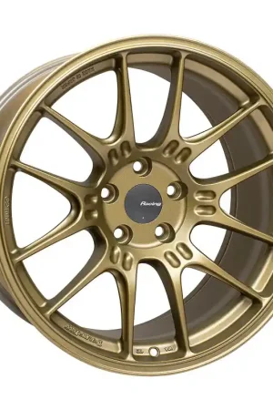 Best Price Enkei GTC02 18x10 5x112 32mm Offset 66.5mm Bore Titanium Gold Wheel