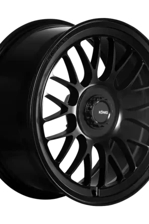 Bargain Konig MRK1XR 21x9.5 5x114.3 ET35 Satin Black Wheel