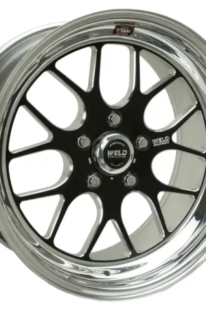 Flash Sale Weld S77 18x6 / 5x4.5 BP / 3.2in. BS Black Wheel (Low Pad) - Non-Beadlock