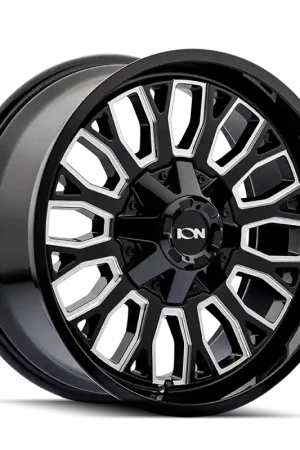 ION Type 152 20x9 / 8x180 BP / 0mm Offset / 124.1mm Hub Black/Milled Wheel New Arrival