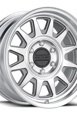 Express Delivery Raceline 952MC Aero 17x9in / 5x139.7 BP / -12mm Offset / 106.5mm Bore - Machined Wheel