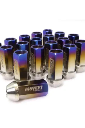 Wheel Mate Muteki Open End Lug Nuts Burned Titanium 12x1.25 - Set of 20 Buy Today