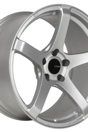 Enkei Kojin 18x9.5 45mm Offset 5x100 Bolt Pattern 72.6mm Bore Dia Matte Silver Wheel New Release