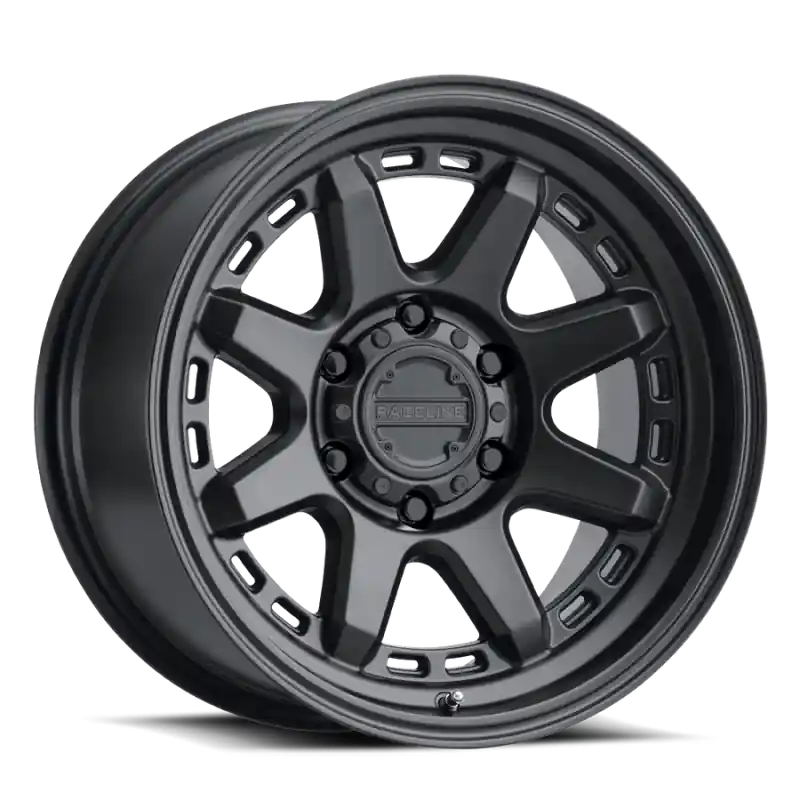Raceline 947B Scout 17x8in / 5x114.3 BP / 35mm Offset / 72.62mm Bore - Satin Black Wheel Secure Checkout