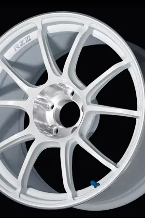 Deal Advan RZIII 18x9.5 / +45 Offset / 5x114.3 BC / 73mm Bore / Racing White Metallic & Diamond Cut