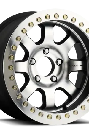 Raceline RT260 Avenger 17x8.5in/6x139.7 BP/-32mm Offset/107.95mm Bore - Black & MACH. Beadlock Wheel Trending