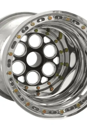 Weld Magnum Sprint 15x15 / 42-Spline / 6in. BS Black Wheel - Beadlock / No Cover Free Returns