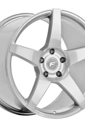 New Release Forgestar CF5 19x10 / 5x114.3 BP / ET42 / 7.1in BS Gloss Silver Wheel