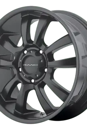 Final Sale KM673 SKITCH 24X9.5 6X5.5 S-BLK +30MM