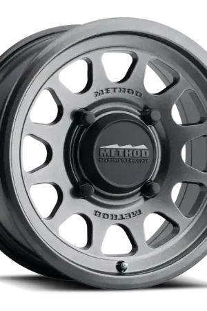 No Minimum Order Method MR414 Bead Grip 15x7 / 4+3/13mm Offset / 5x4.5 / 76mm CB Graphite Wheel