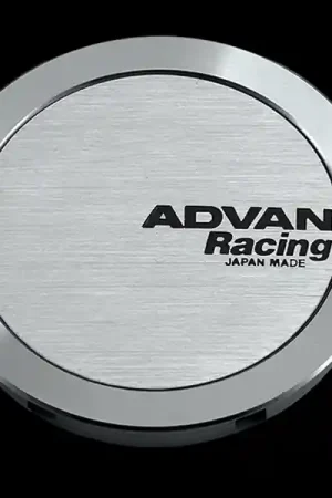 Trending Advan 63mm Full Flat Centercap - Silver Alumite