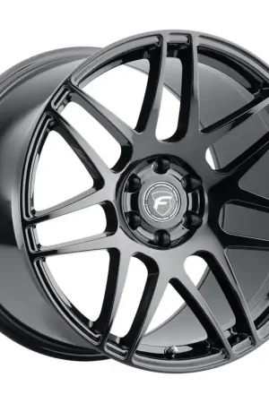 Secure Checkout Forgestar F14 18x9 / 5x114.3 BP / ET35 / 6.4in BS Gloss Black Wheel