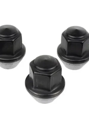 Ford Racing M12 x 1.5 Black Lug Nut - Set of 5 Popular
