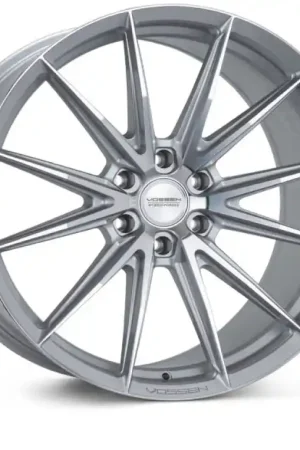 Authentic Vossen HFX-2 22x9.5 / 6x139.7 / ET20 / Deep Face / 106.1 - Silver Polished Wheel