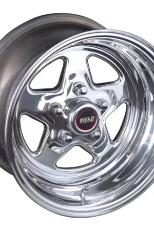 Weld ProStar 15x14 / 5x4.75 BP / 4.5in. BS Polished Wheel - Non-Beadlock Same Day Shipping