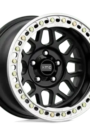 Price Cut KM235 BL 17X9 BLANK (165-180) S-BLK -38