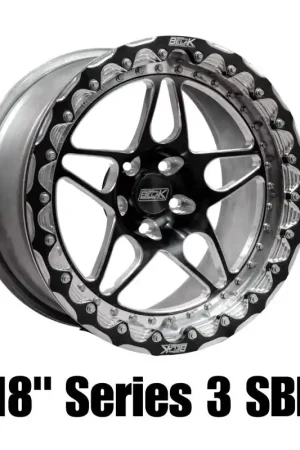 Affordable Belak 18x9 / 5.75in BS / 5x114.3 BP / High Pad / Series 3 Wheel - Non-Beadlock