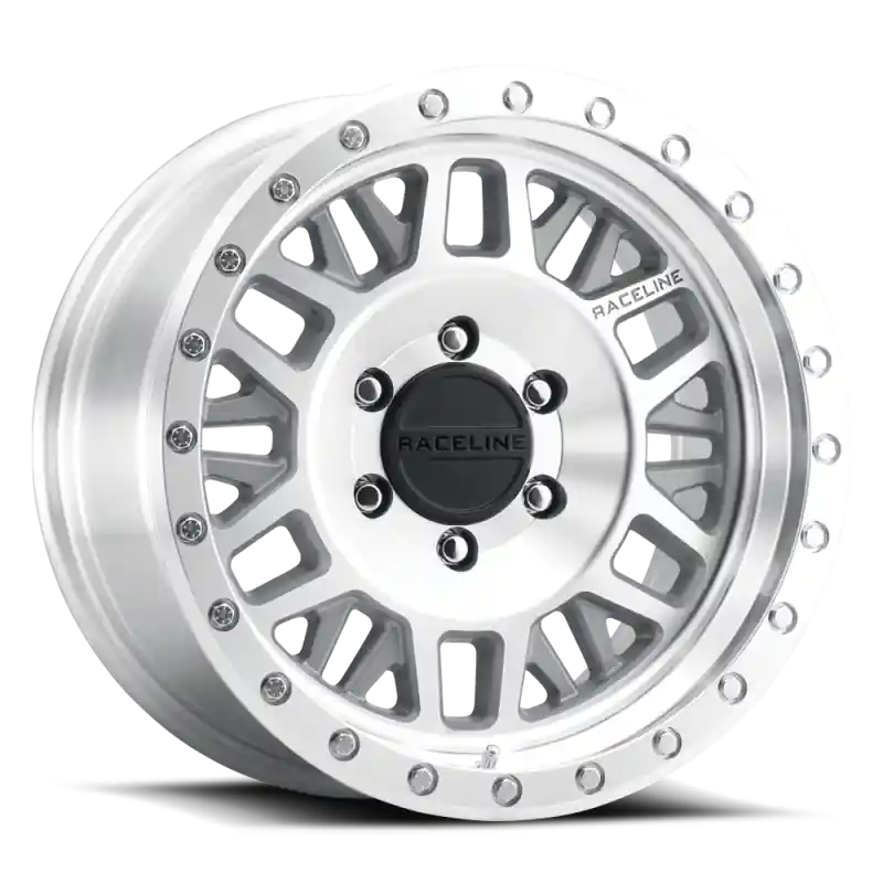 Raceline RT951 Ryno 20x8.5in / 5x139.7 BP / -6mm Offset / 4.5in BS 108mm Bore - Mach Beadlock Wheel Best Seller