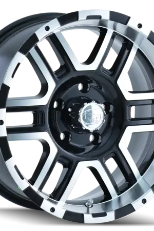 ION Type 179 17x8 / 7x150 BP / 10mm Offset / 87mm Hub Black/Machined Wheel Free Shipping