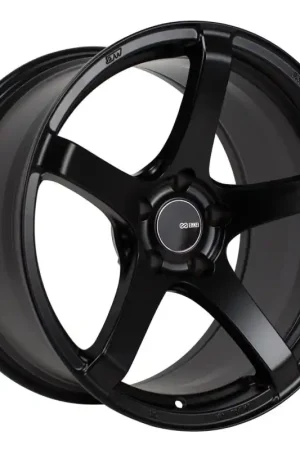 Enkei Kojin 18x8 45mm Offset 5x114.3 Bolt Pattern 72.6mm Bore Dia Matte Black Wheel Editor’s Pick