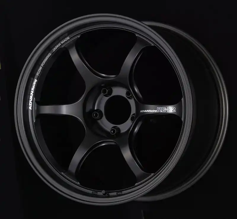 Top Rated Advan RG-D2 17x8.0 +54 5x114.3 machining and black gunmetallic Wheel