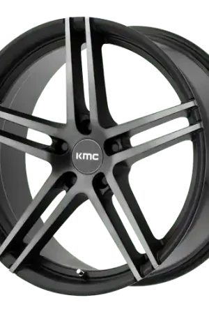 New Release KM703 19X8.5 5X112 S-BLK TITANUM FACE 35