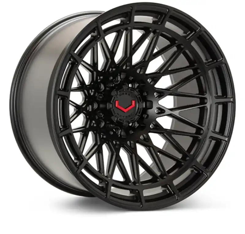 Vossen LCX-03 20x10 - 8x180 - ET18 - Super Deep - 124.3 - Satin Black Wheel Hassle-Free Returns