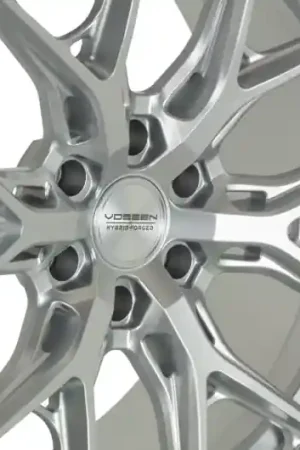 Vossen HF6-4 20x9.5 / 6x135 / ET15 / 87.1 - Silver Metallic Wheel Worldwide Shipping