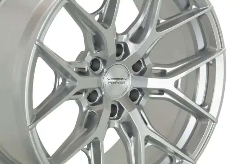 Vossen HF6-4 20x9.5 / 6x135 / ET15 / 87.1 - Silver Metallic Wheel Worldwide Shipping