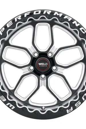 Weld S907 18X12 Laguna Drag Beadlock 5X120.65 ET55 BS8.7 Gloss Black MIL Dia 78.1 Price Cut