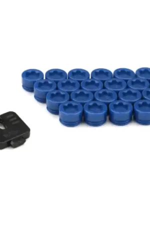 Buy Online Wheel Mate SR45R Caps Set of 20 - Blue