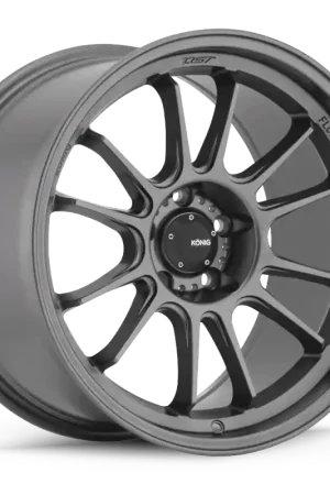 Konig Hypergram 19X11B 5X114.3 ET15 Matte Grey Flow Formed Genuine