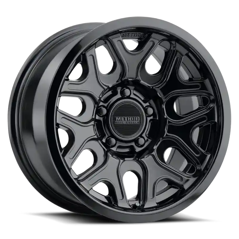Reduced Price Method MR322 / 20x9 / 6x5.5 BP / 12ET / 5.44in BS / 106.25mm CB - Gloss Black Wheel