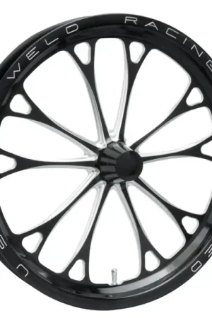 Weld V-Series 1-Piece 17x2.25 / Anglia Spindle MT / 1.13in. BS Black Wheel - Non-Beadlock Modern