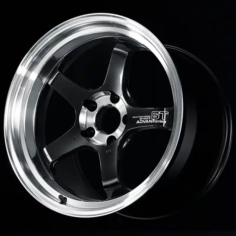 Top Rated Advan GT Beyond-R 18X10.5 / +32 Off / 5x112 BC / 66.5mm Bore / Diamond Cut and Dark Platinum Black
