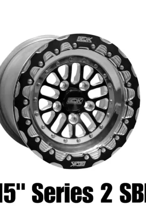 Belak 15x9 / 6in BS / 5x120 BP / High Pad / Series 2 Wheel - Single Beadlock Billet Outer Lip Secure Checkout