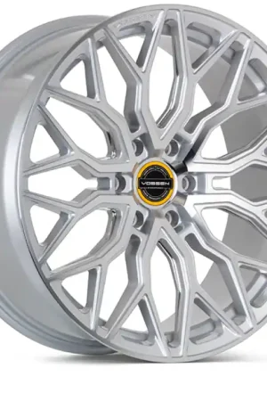 Vossen HF6-3 20x9.5 / 6x135 / ET15 / Deep Face / 87.1 - Silver Polished Wheel Best Seller
