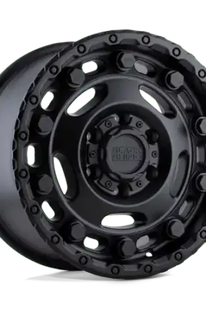 BRGCR 16X8 6X5.5 M-BLK 35MM Fan Favorite