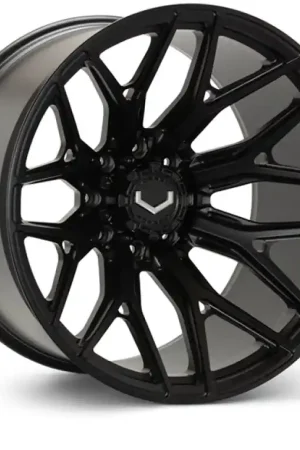 Trending Vossen VFX-03 20x9 - 6x139.7 - ET18 - Deep - 78.1 - Satin Black Wheel