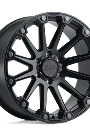 BRPNC 17X8.5 6X135 SGL-BLK-GNMTL-BLT 0MM Direct From Manufacturer