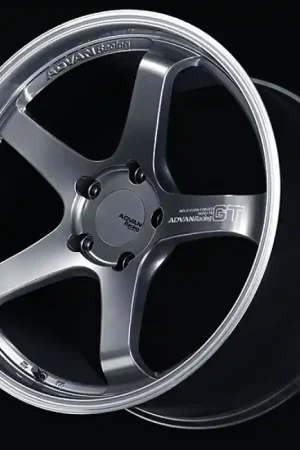 Certified Advan GT for Porsche 20x9.0 / +45 Offset / 5x130 / Machining and Hyper Platinum Black