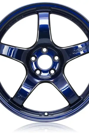 Gram Lights 57CR 18x9.5 +38 5x100 Eternal Blue Pearl Wheel (Minimum Order Quantity 20) Deal