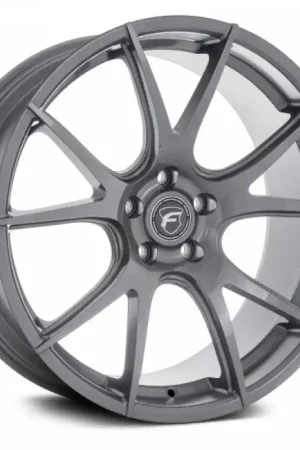 Forgestar CF5V 19x10 / 5x114.3 BP / ET42 / 7.1in BS Gloss Anthracite Wheel Warranty Included