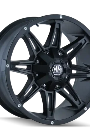 Mayhem 8090 Rampage 20x10 / 8x170 BP / -25mm Offset / 125.2mm Hub Matte Black Wheel Grab Now