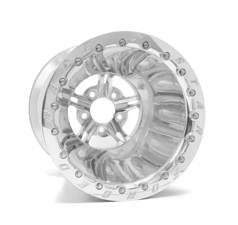Super Sale Race Star 63 Pro Forged 15x15 DBL Sportsman 5x4.75 BC / 2.00in. BS Wheel - Polished