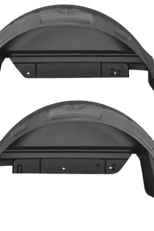Husky Liners 11-14 Ford F-250/F-350 Super Duty Black Rear Wheel Well Guards Certified
