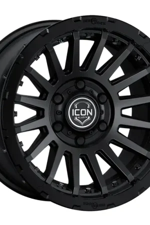 ICON Recon Pro 17x8.5 6 x 135 6mm Offset 5in BS 87.1mm Bore Satin Black Wheel Bargain